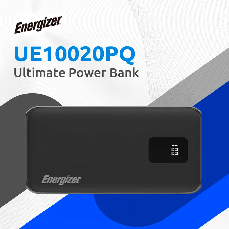 Power Bank Energizer Ultimate 10000mAh – Carga Rápida 22.5W