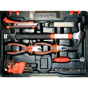 Set de Herramientas Manuales x152 Black Decker Bmt152c-ar Incluye Maletín de Transporte
