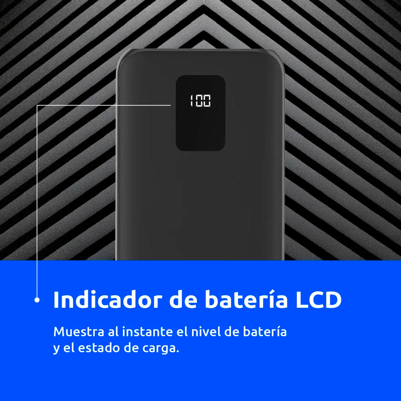 Power Bank Energizer Ultimate 10000mAh – Carga Rápida 22.5W