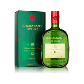 Whisky Buchanans blended scotch 12 años en botella 750 cc